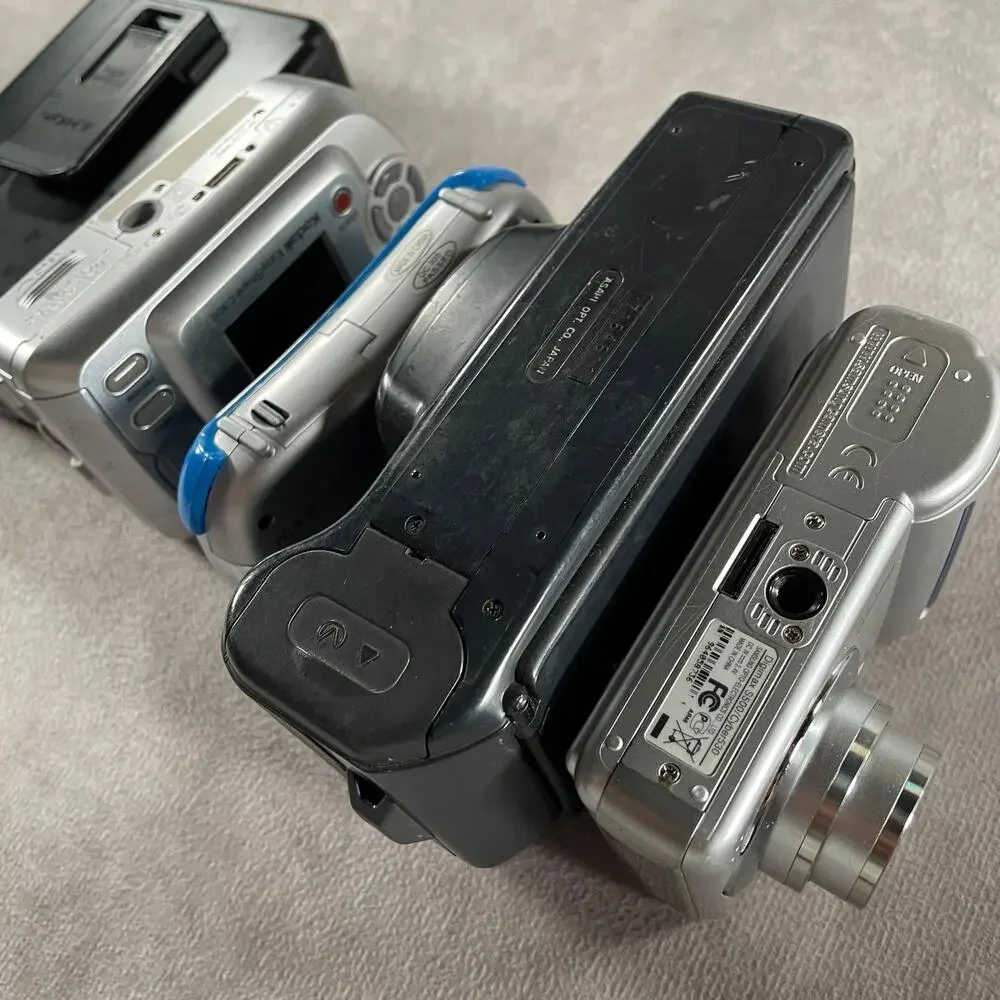 PARTS Sony Walkman WM-AF23 Pentax IQZoom Samsung Digimax Kodak Film Digital Lot